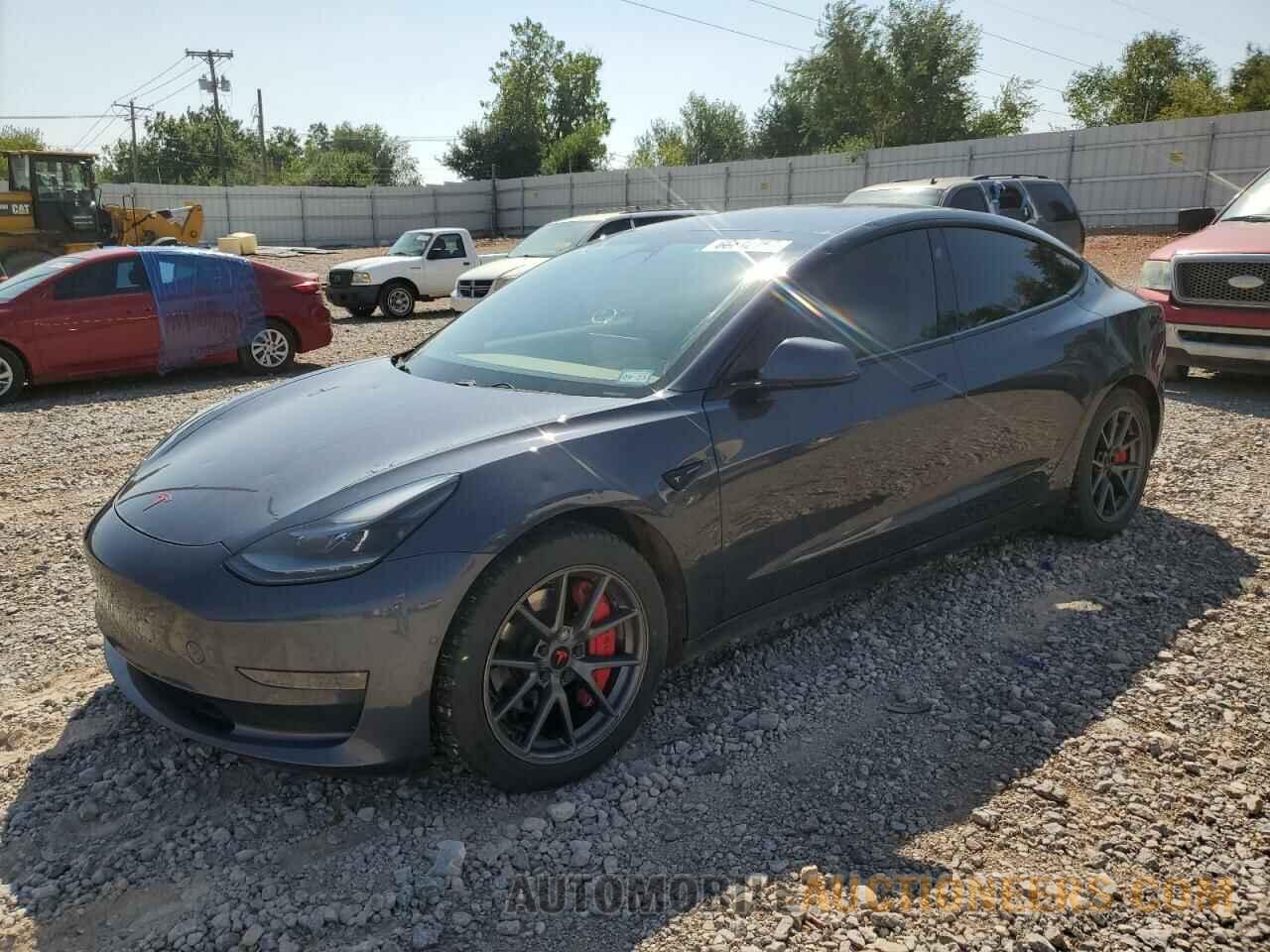 5YJ3E1EB9MF066116 TESLA MODEL 3 2021