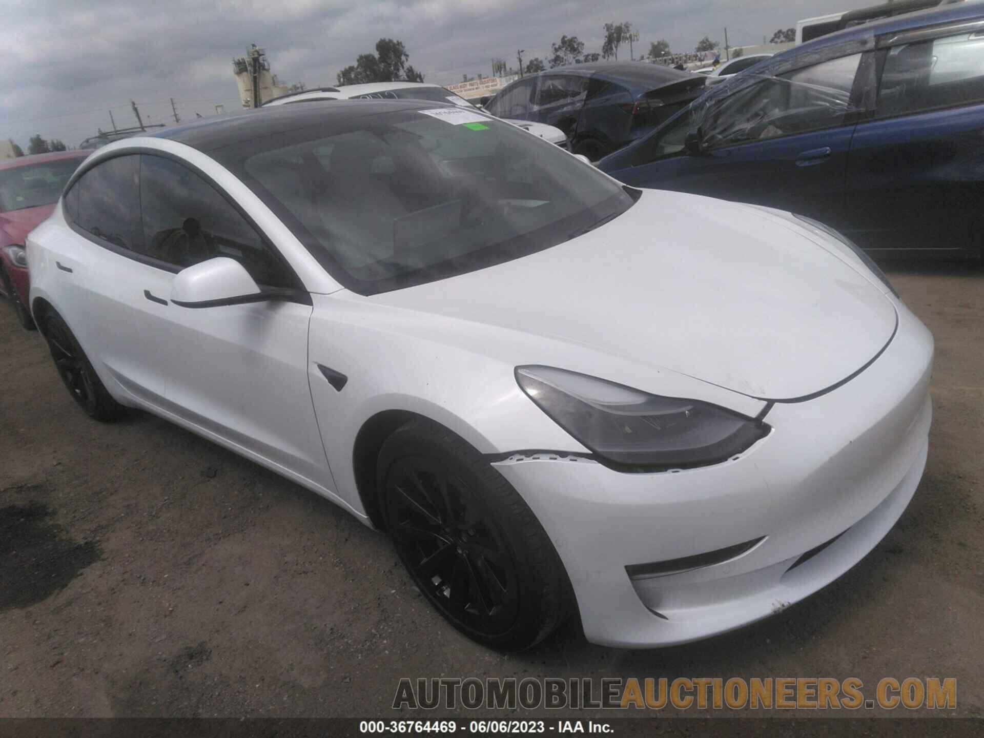 5YJ3E1EB9MF068156 TESLA MODEL 3 2021