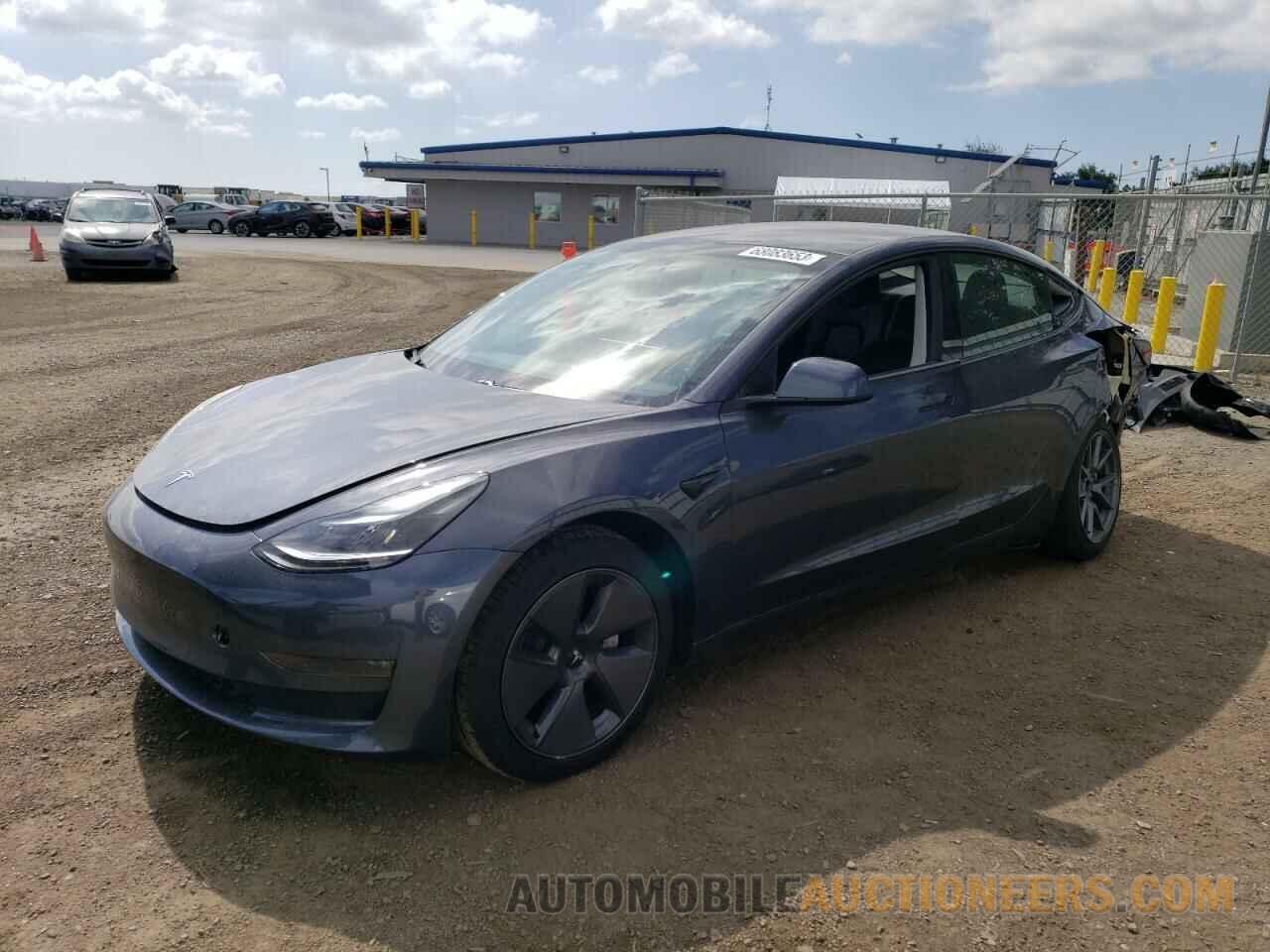 5YJ3E1EB9MF077911 TESLA MODEL 3 2021