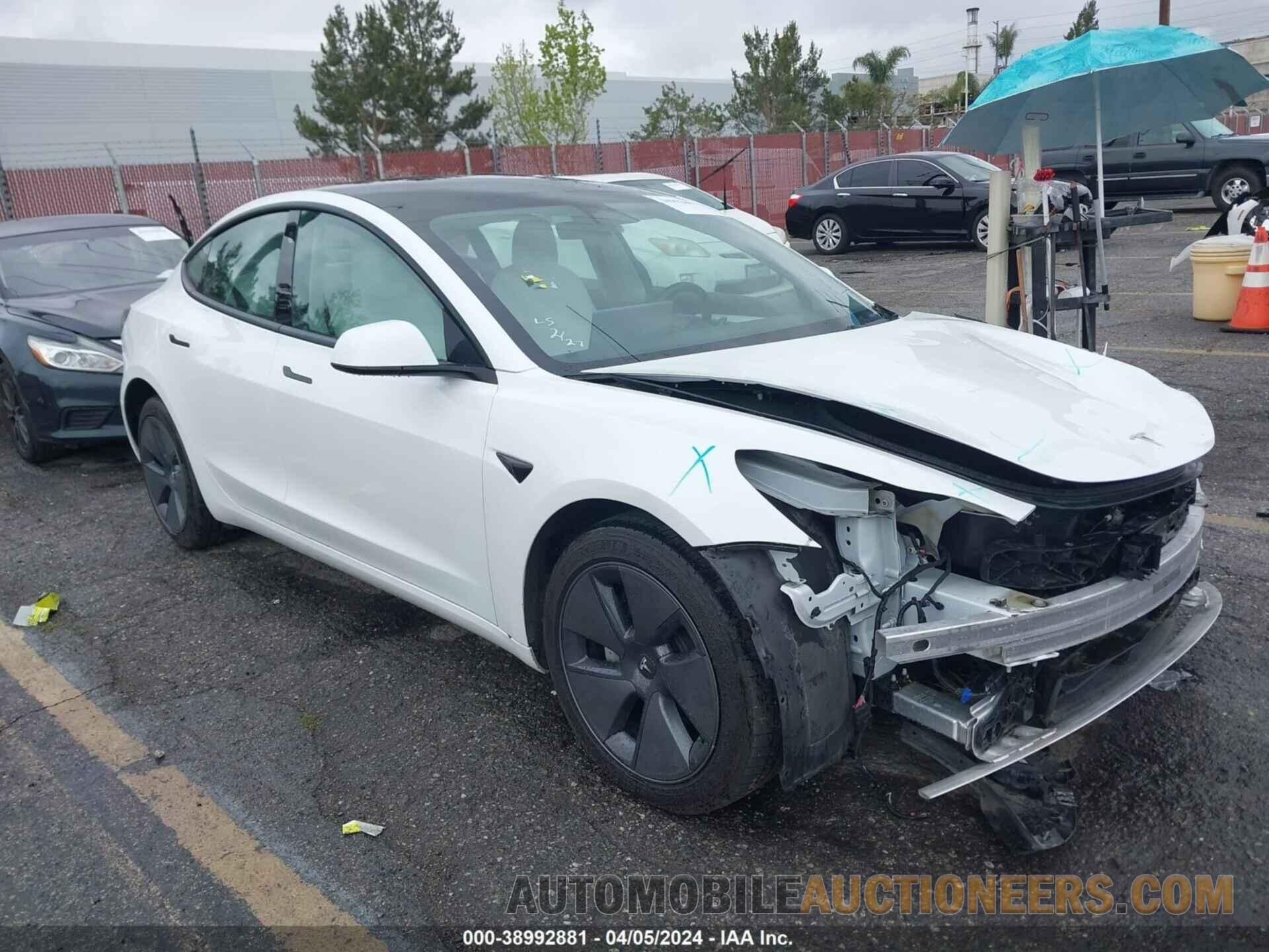 5YJ3E1EB9MF091999 TESLA MODEL 3 2021