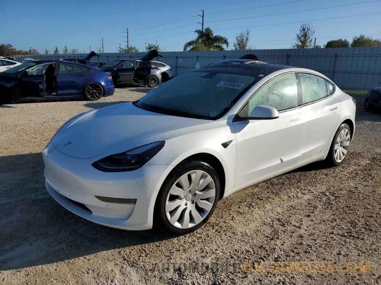 5YJ3E1EB9MF094885 TESLA MODEL 3 2021