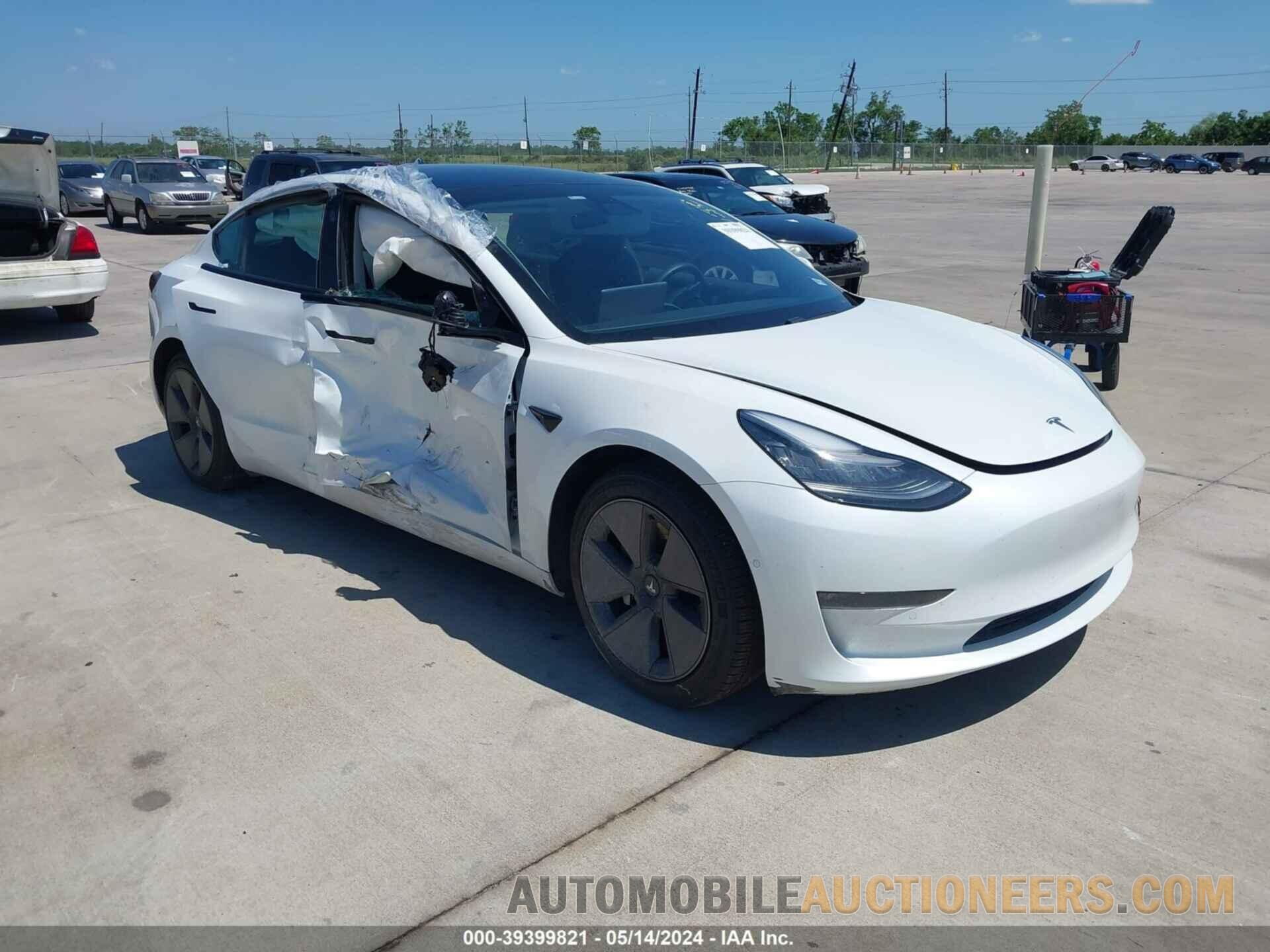 5YJ3E1EB9MF838128 TESLA MODEL 3 2021