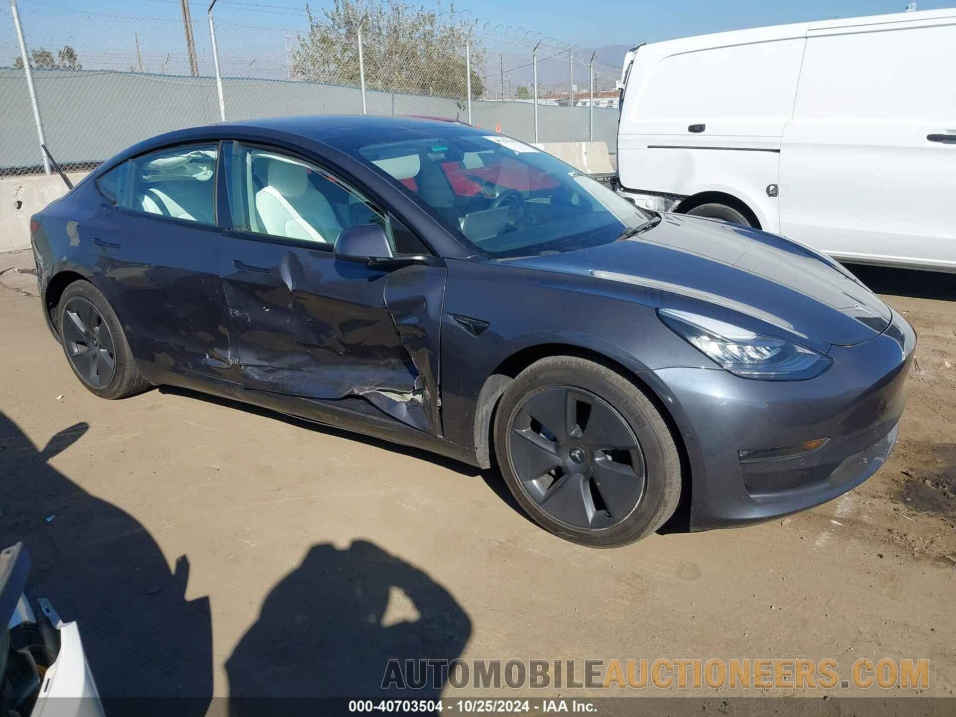 5YJ3E1EB9MF848836 TESLA MODEL 3 2021