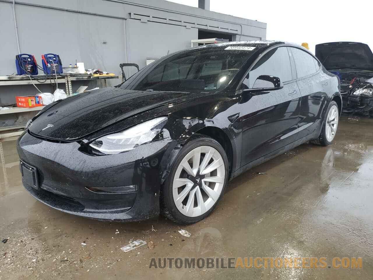 5YJ3E1EB9MF856161 TESLA MODEL 3 2021