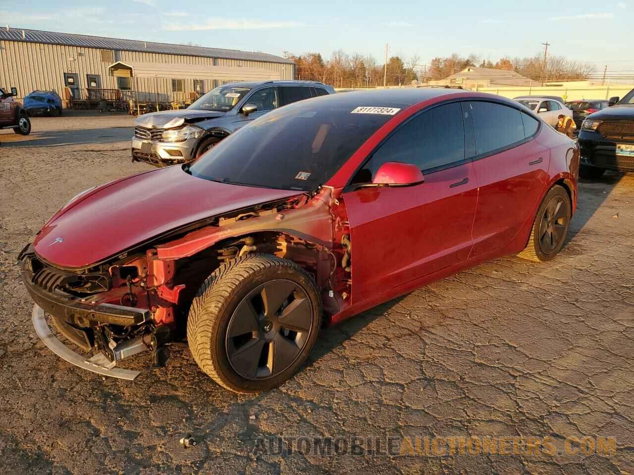 5YJ3E1EB9MF858346 TESLA MODEL 3 2021