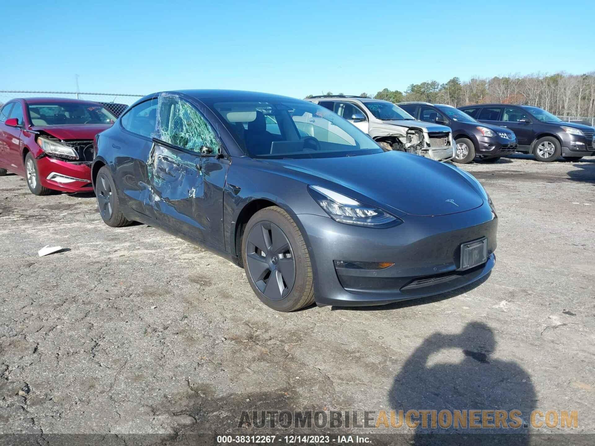 5YJ3E1EB9MF858783 TESLA MODEL 3 2021