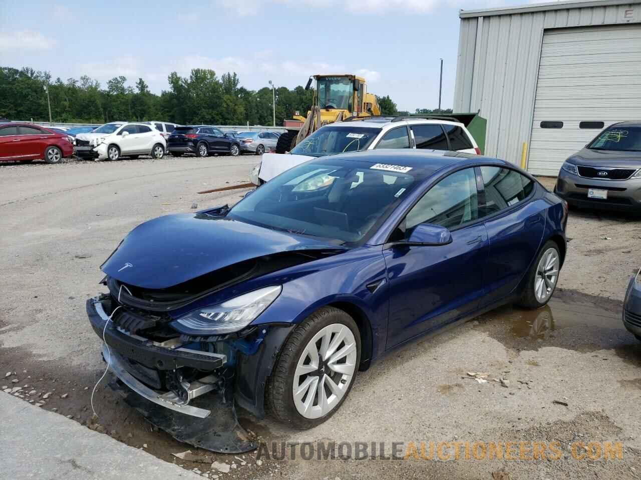 5YJ3E1EB9MF859738 TESLA MODEL 3 2021