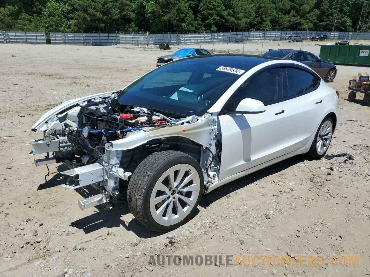 5YJ3E1EB9MF860520 TESLA MODEL 3 2021