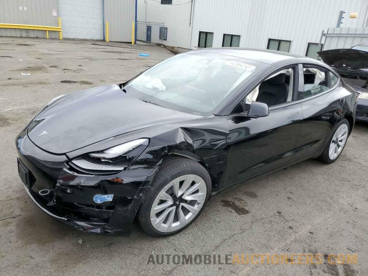 5YJ3E1EB9MF872506 TESLA MODEL 3 2021