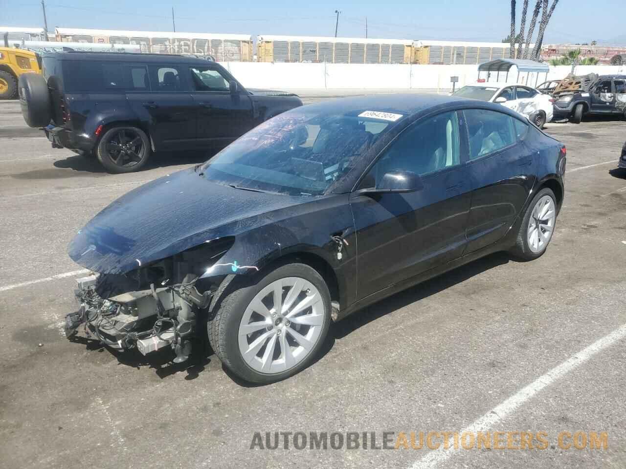 5YJ3E1EB9MF877348 TESLA MODEL 3 2021