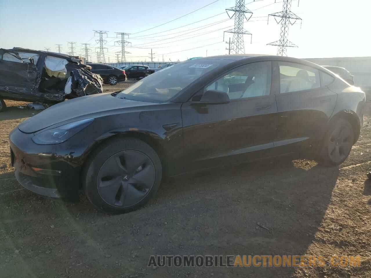 5YJ3E1EB9MF918058 TESLA MODEL 3 2021