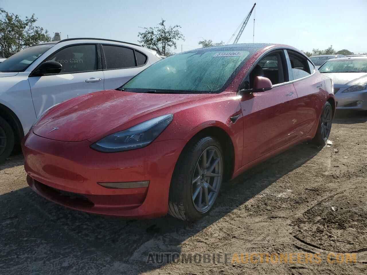 5YJ3E1EB9MF948130 TESLA MODEL 3 2021