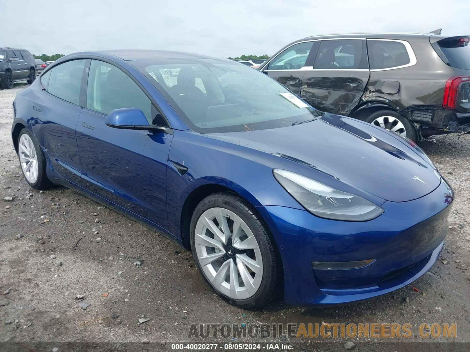 5YJ3E1EB9MF975179 TESLA MODEL 3 2021