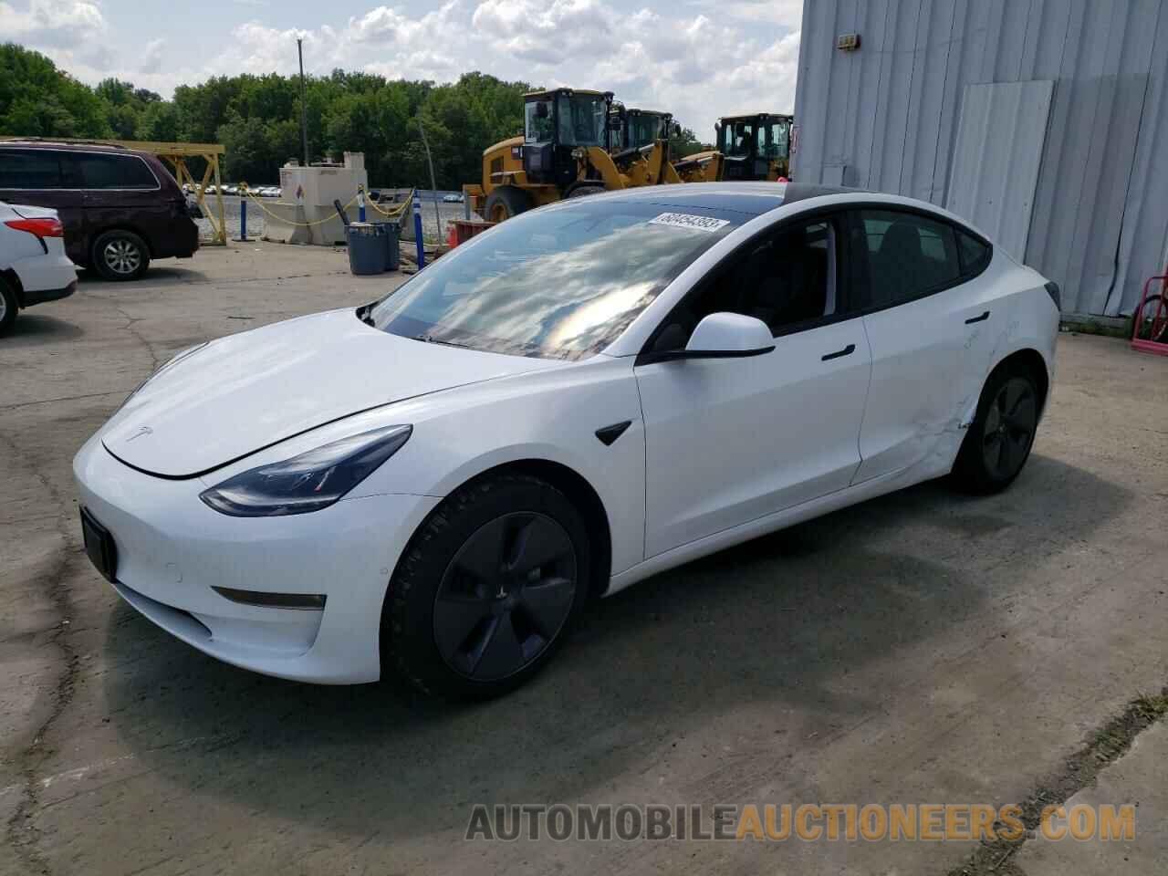 5YJ3E1EB9MF992743 TESLA MODEL 3 2021