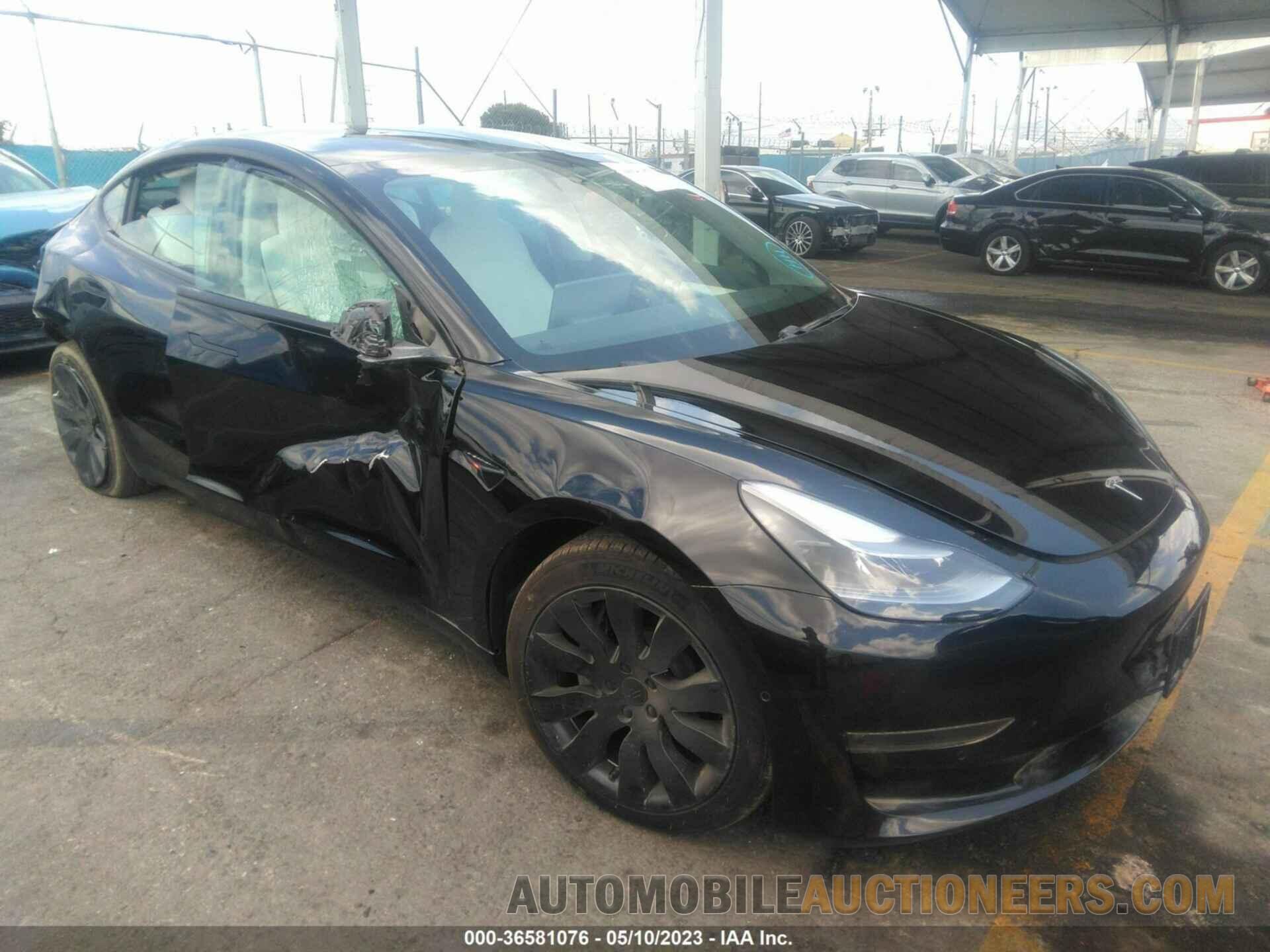 5YJ3E1EB9MF999871 TESLA MODEL 3 2021