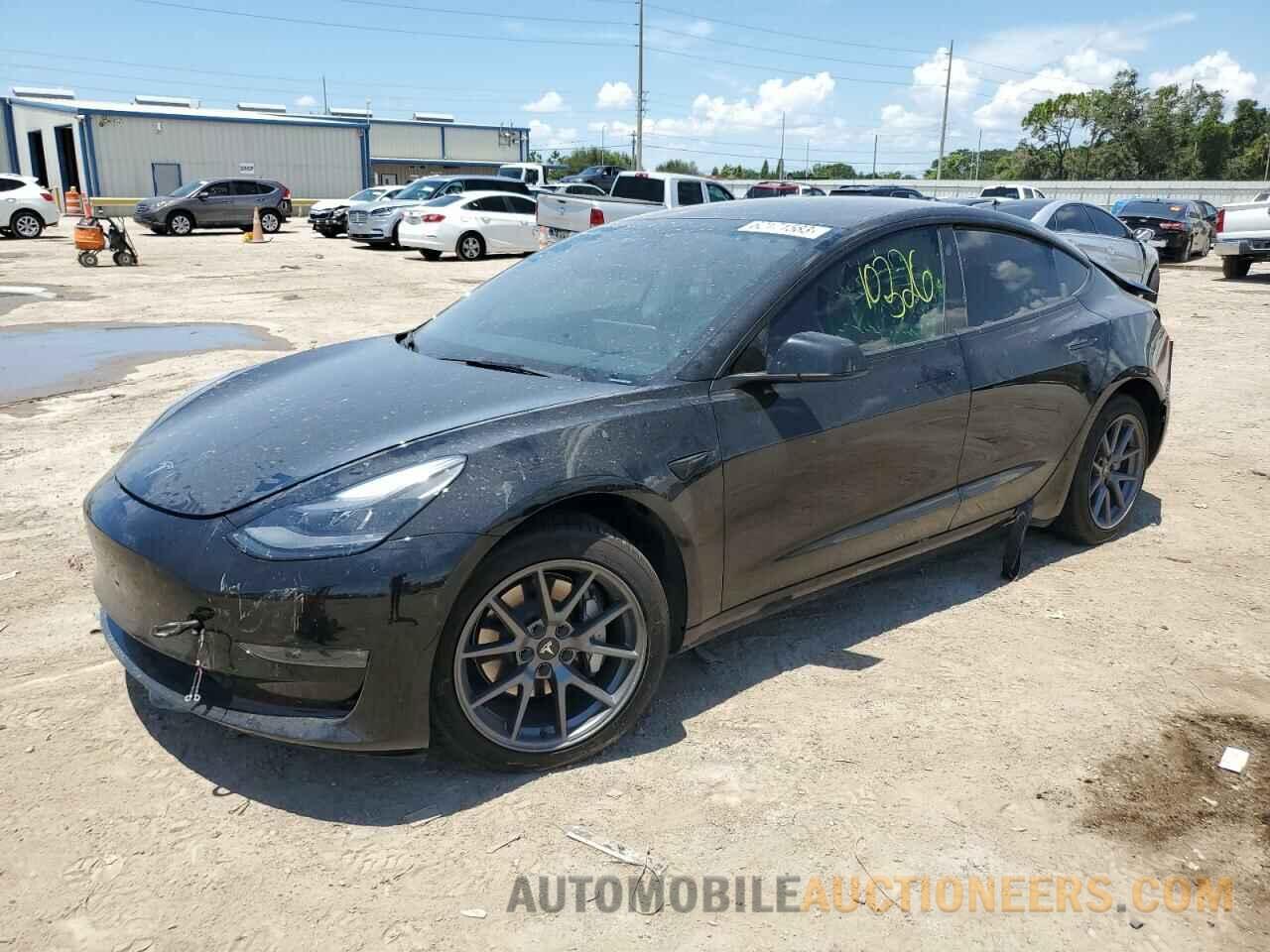 5YJ3E1EB9NF103618 TESLA MODEL 3 2022