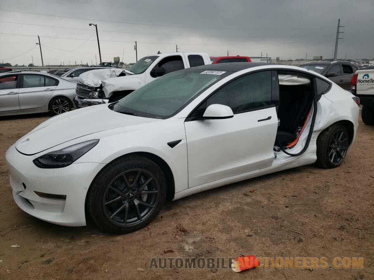 5YJ3E1EB9NF106969 TESLA MODEL 3 2022