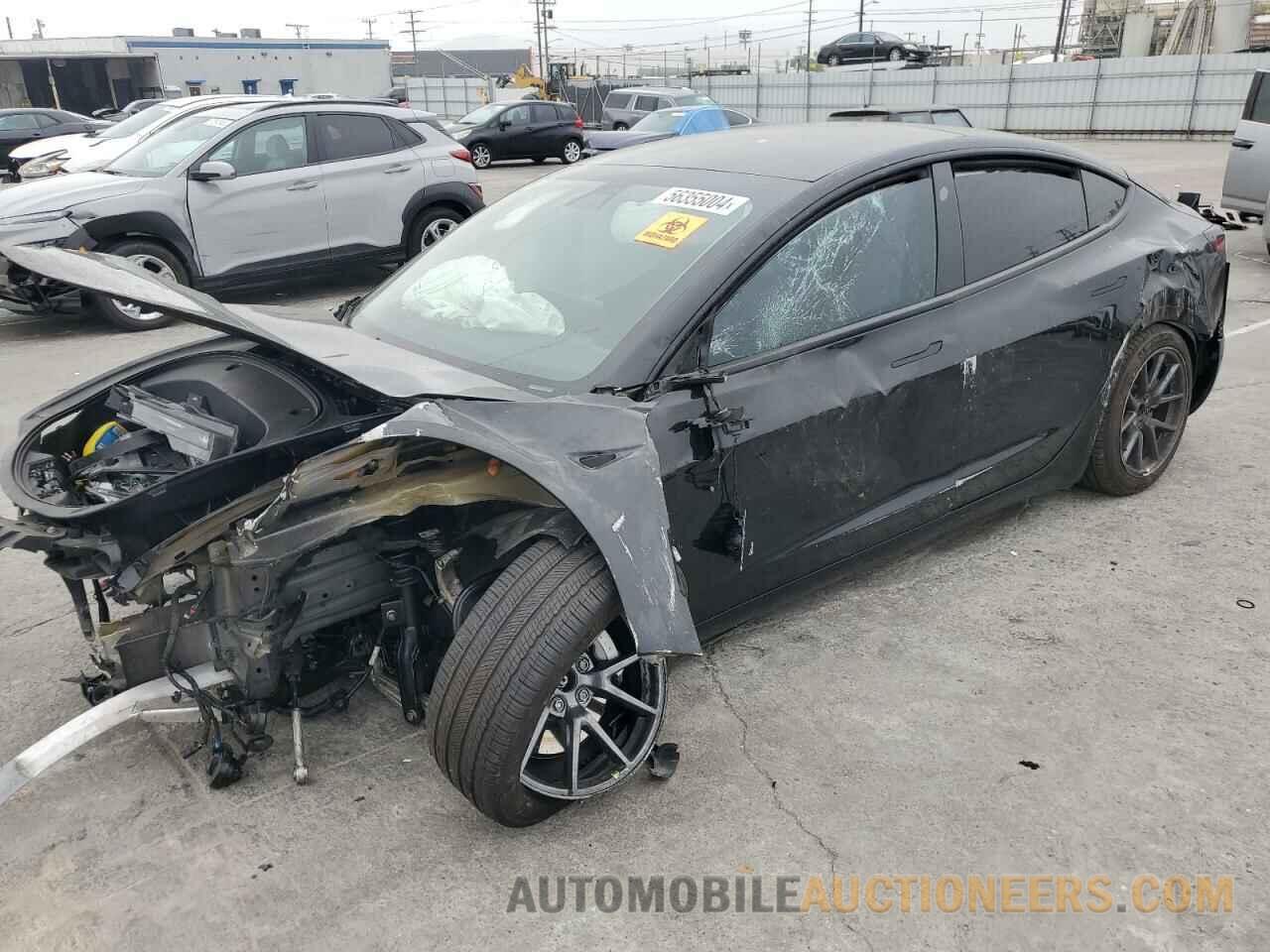 5YJ3E1EB9NF109810 TESLA MODEL 3 2022