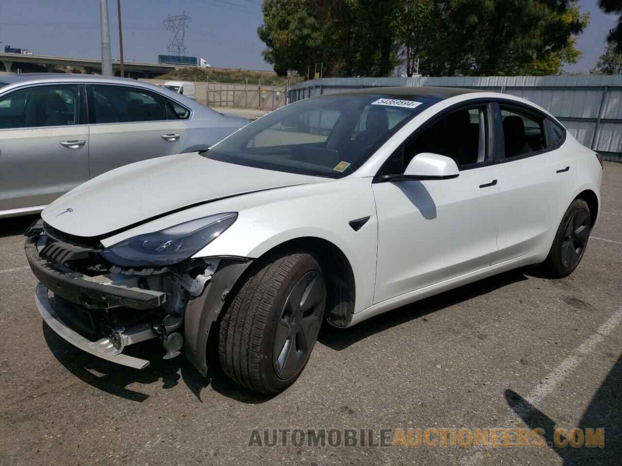 5YJ3E1EB9NF110634 TESLA MODEL 3 2022