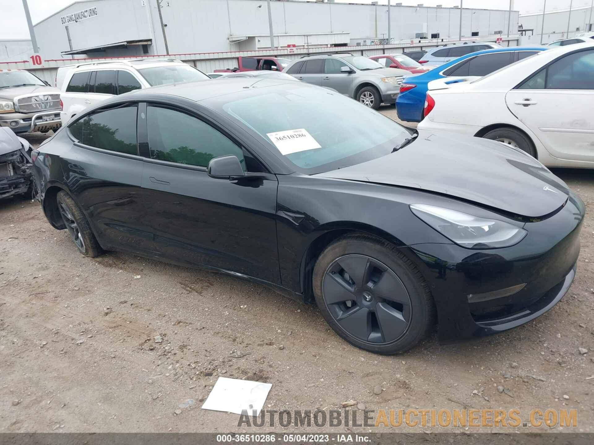 5YJ3E1EB9NF128731 TESLA MODEL 3 2022