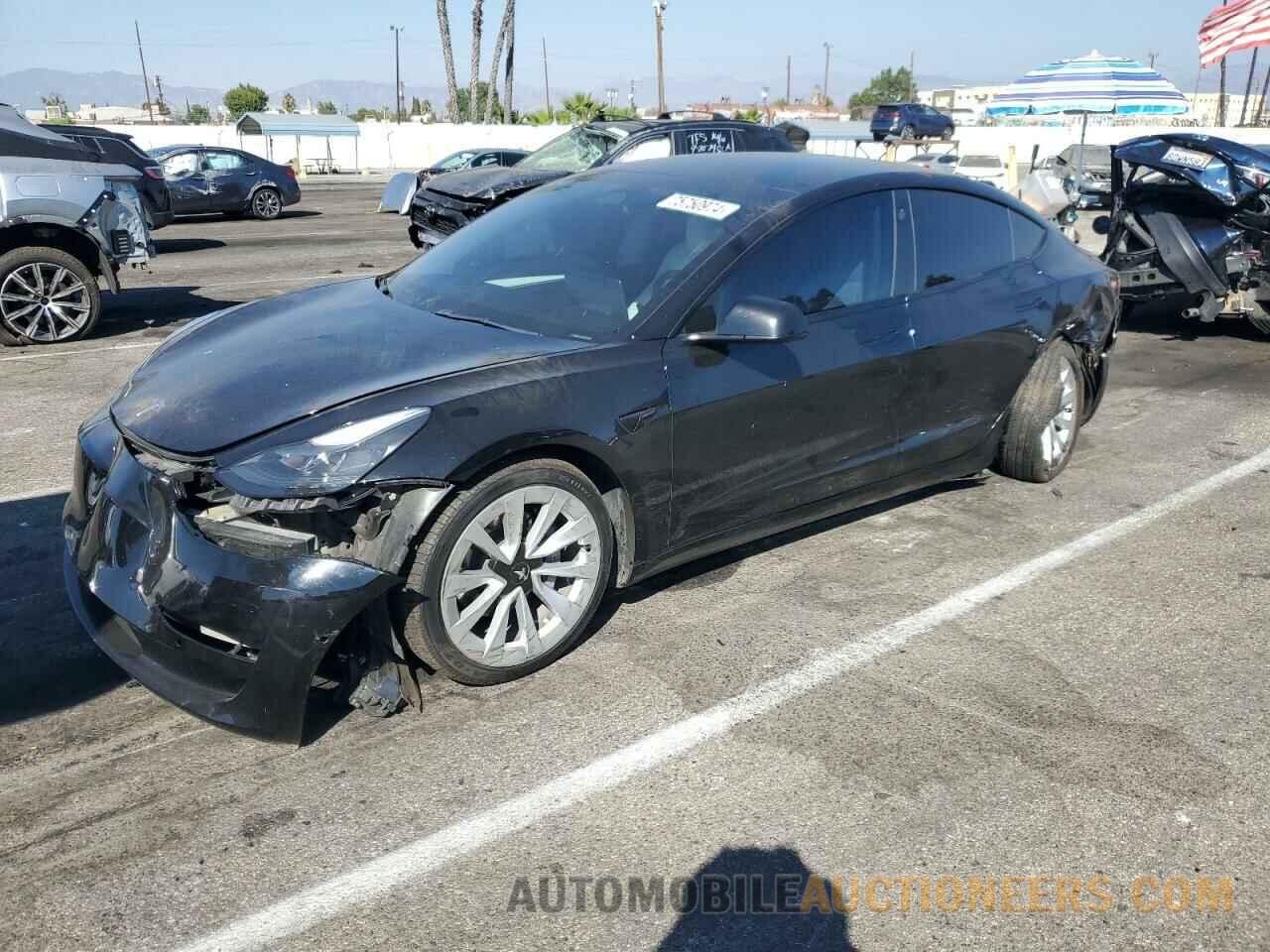 5YJ3E1EB9NF133315 TESLA MODEL 3 2022