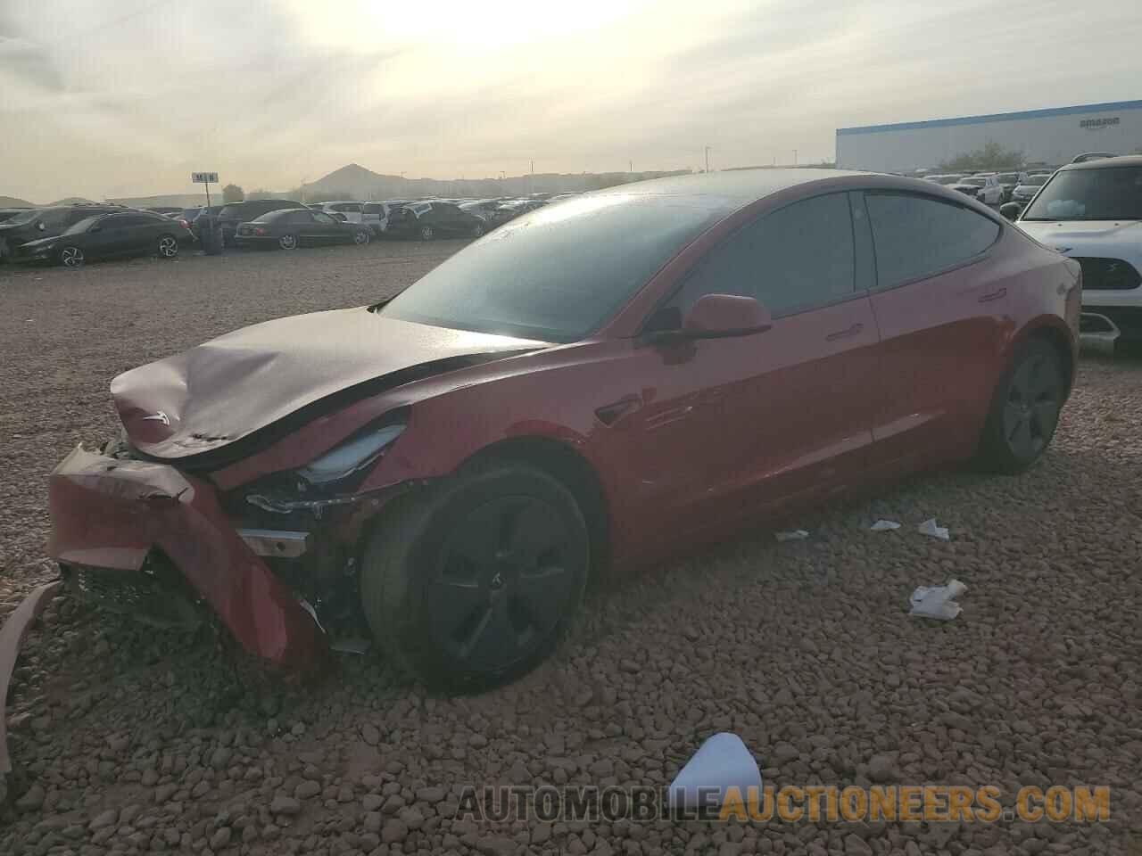 5YJ3E1EB9NF136537 TESLA MODEL 3 2022