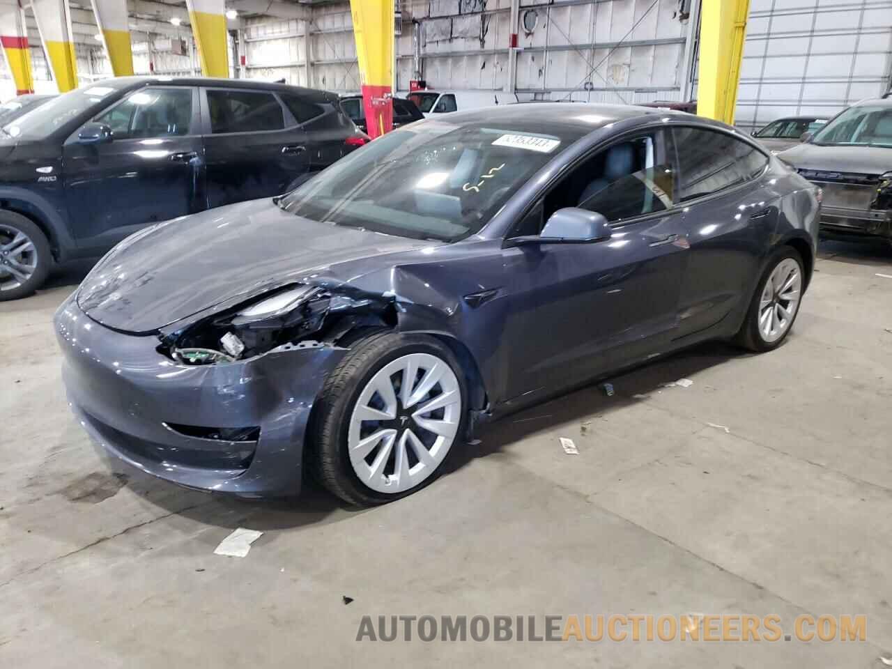 5YJ3E1EB9NF136831 TESLA MODEL 3 2022