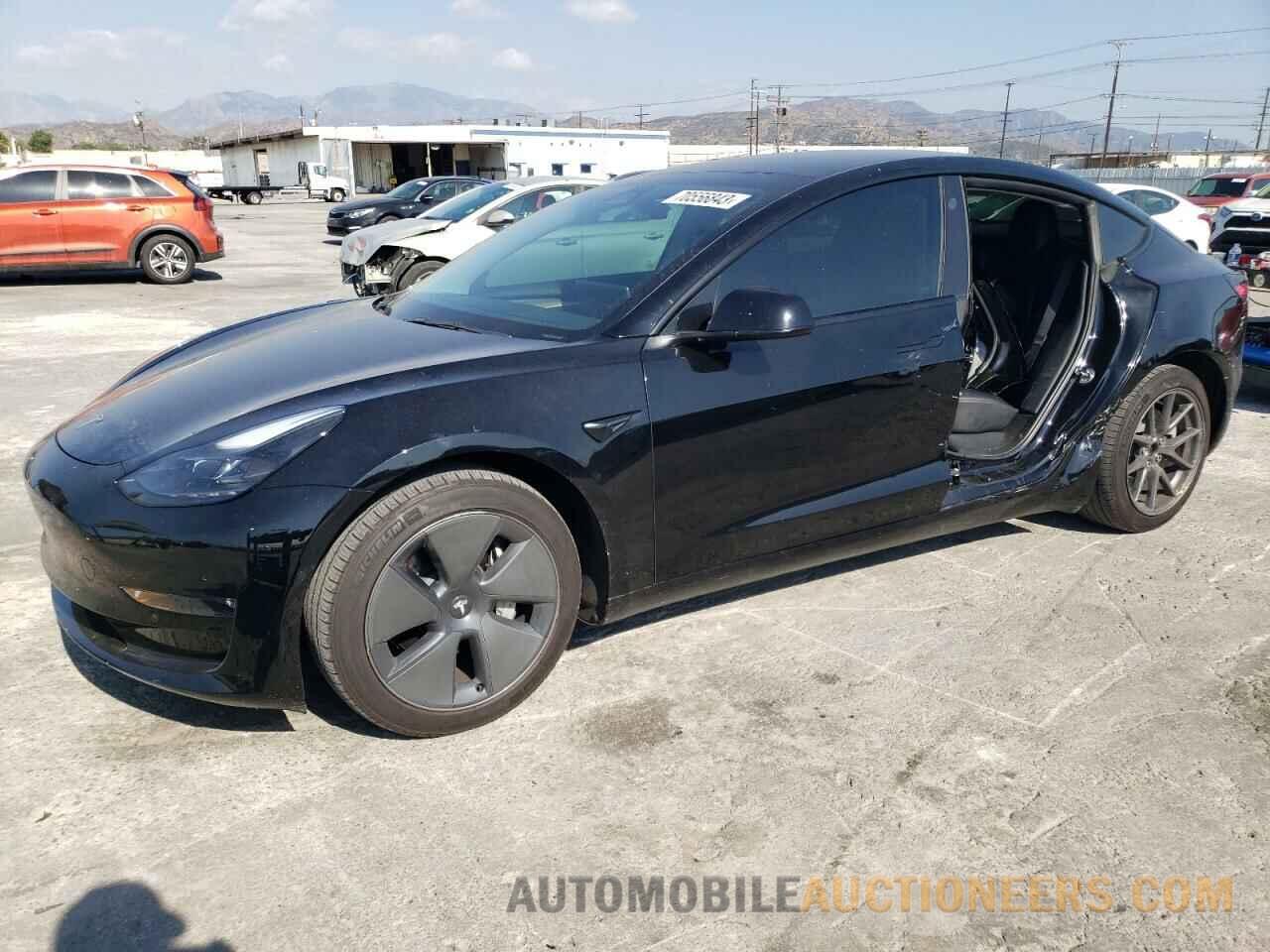 5YJ3E1EB9NF167433 TESLA MODEL 3 2022