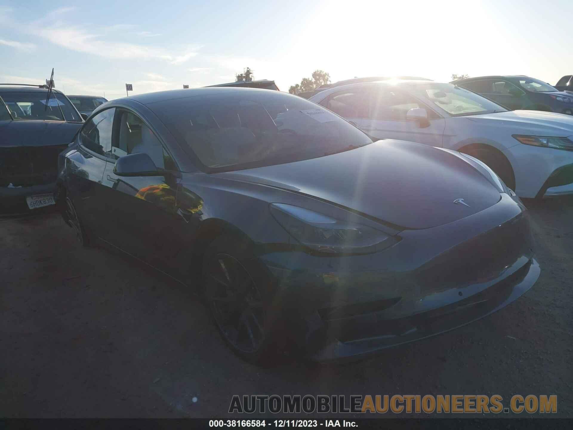 5YJ3E1EB9NF178321 TESLA MODEL 3 2022