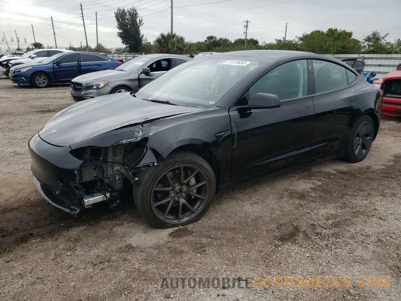 5YJ3E1EB9NF178738 TESLA MODEL 3 2022