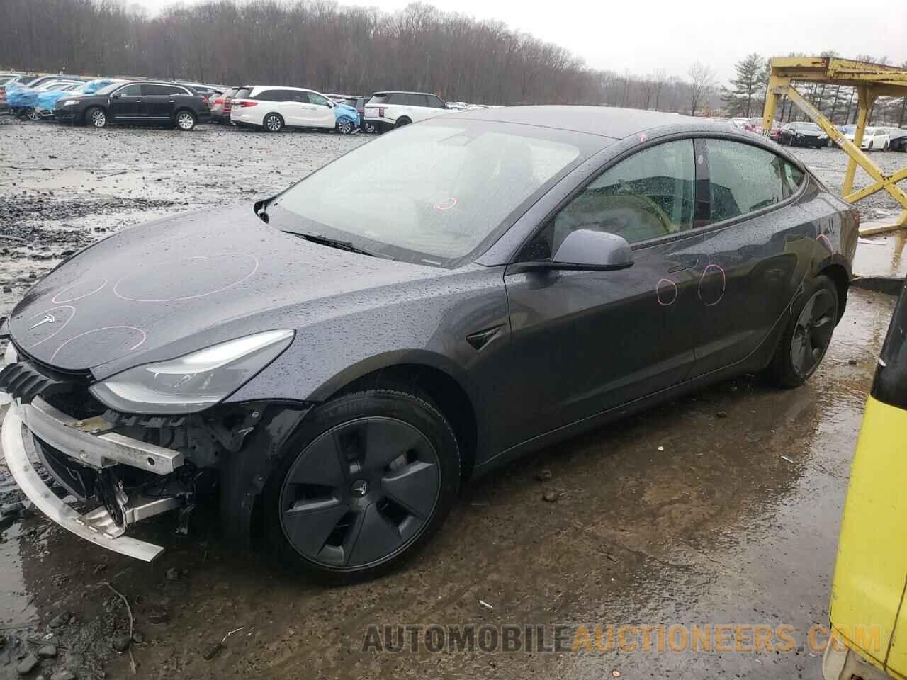 5YJ3E1EB9NF180750 TESLA MODEL 3 2022