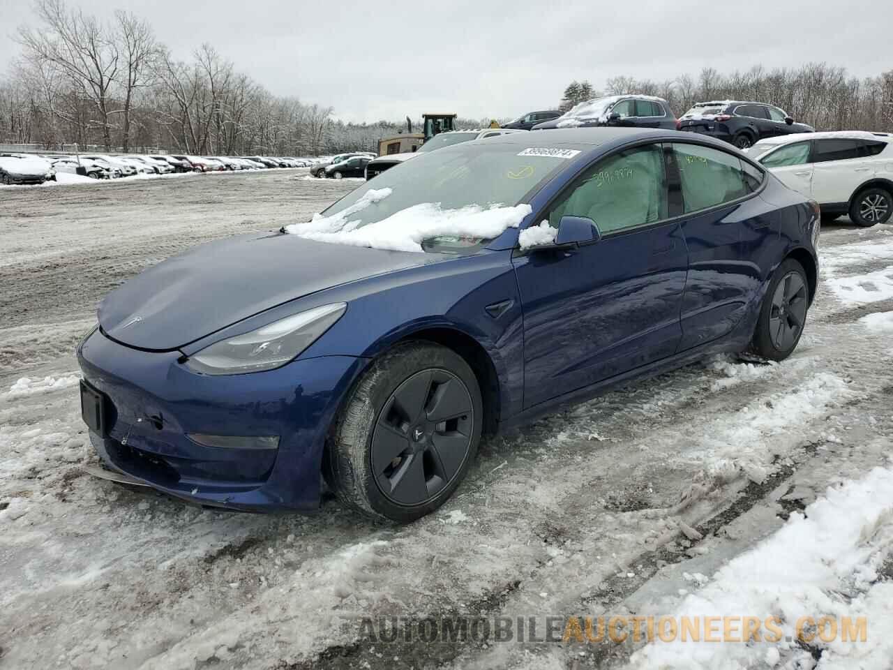 5YJ3E1EB9NF183163 TESLA MODEL 3 2022