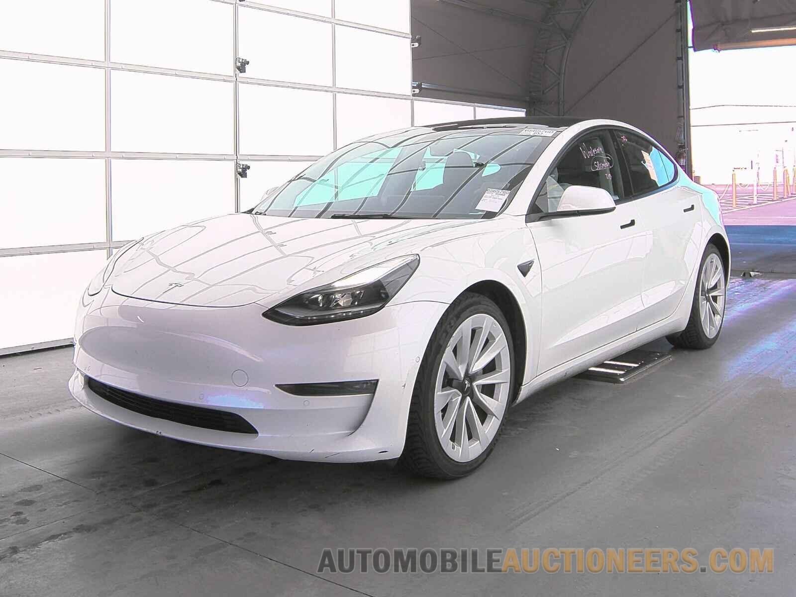 5YJ3E1EB9NF192431 Tesla Model 3 2022