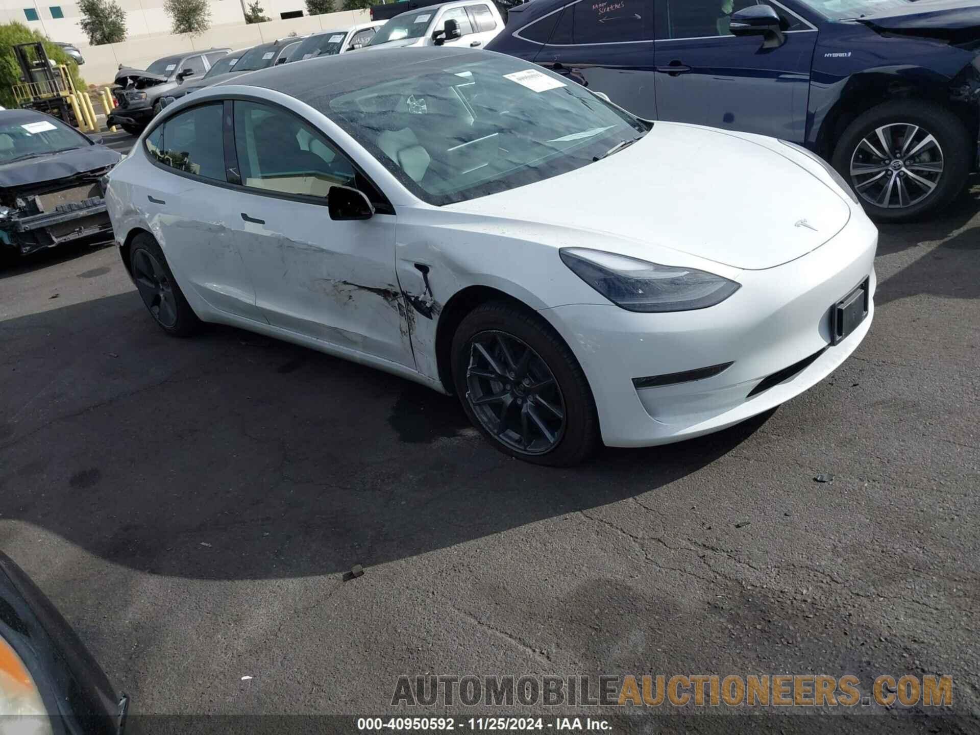 5YJ3E1EB9NF193479 TESLA MODEL 3 2022