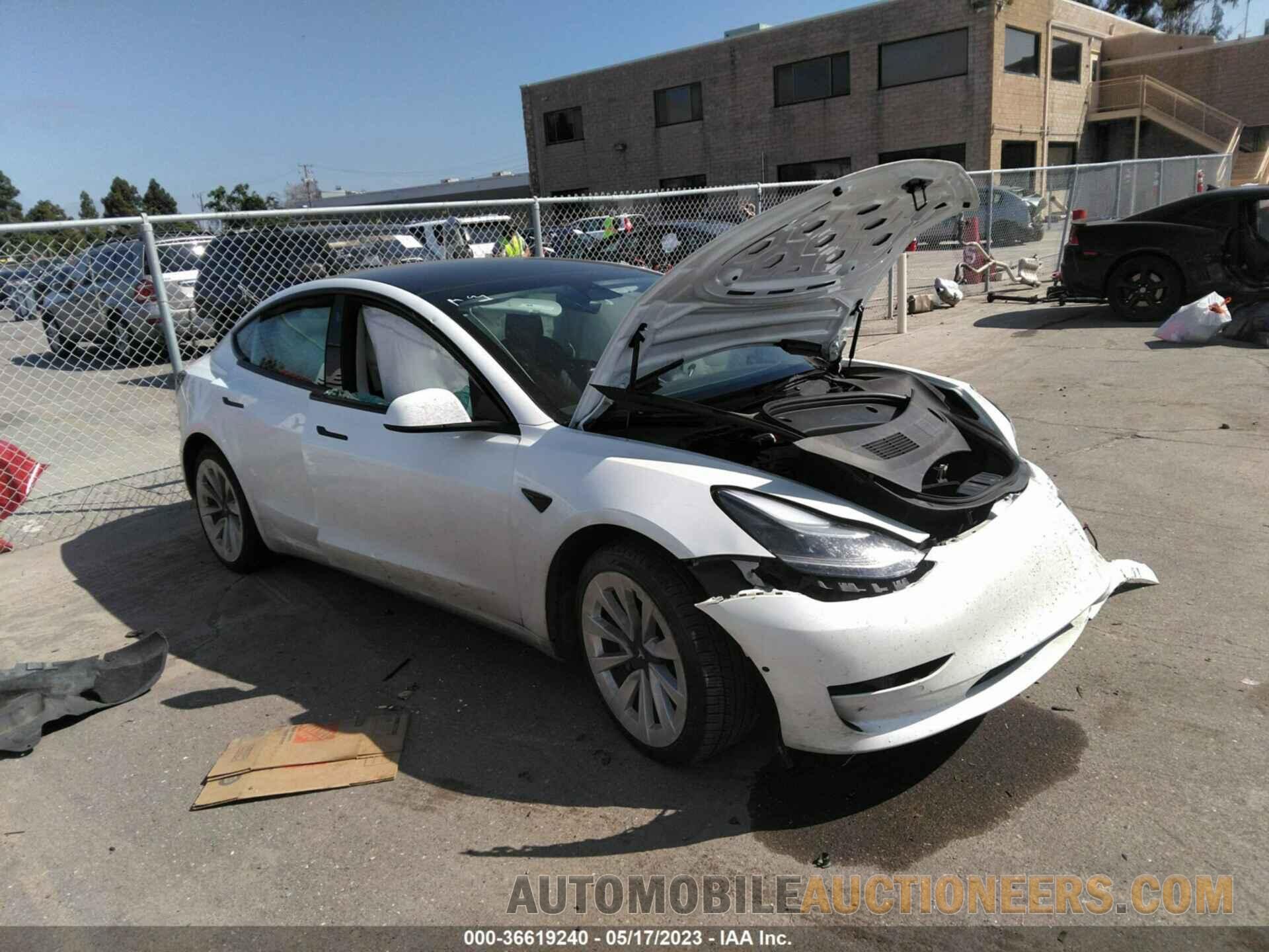 5YJ3E1EB9NF196768 TESLA MODEL 3 2022