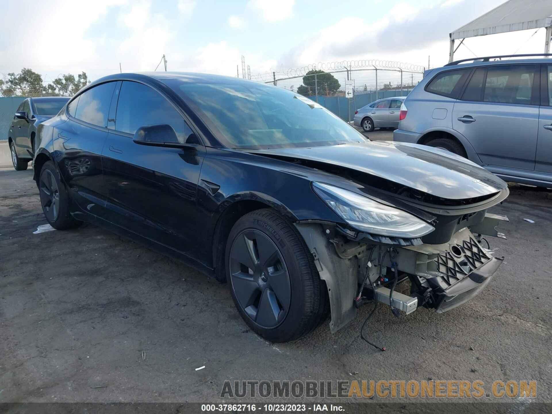 5YJ3E1EB9NF238193 TESLA MODEL 3 2022