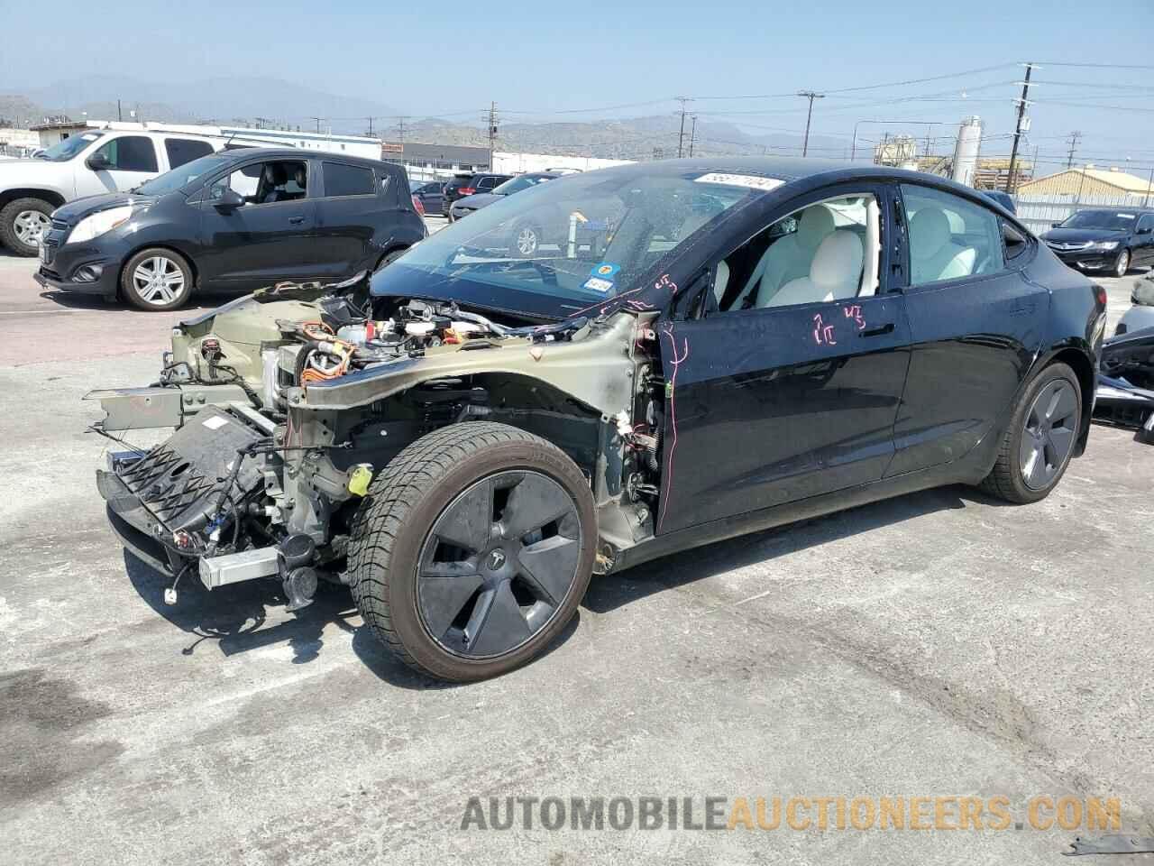 5YJ3E1EB9NF245340 TESLA MODEL 3 2022