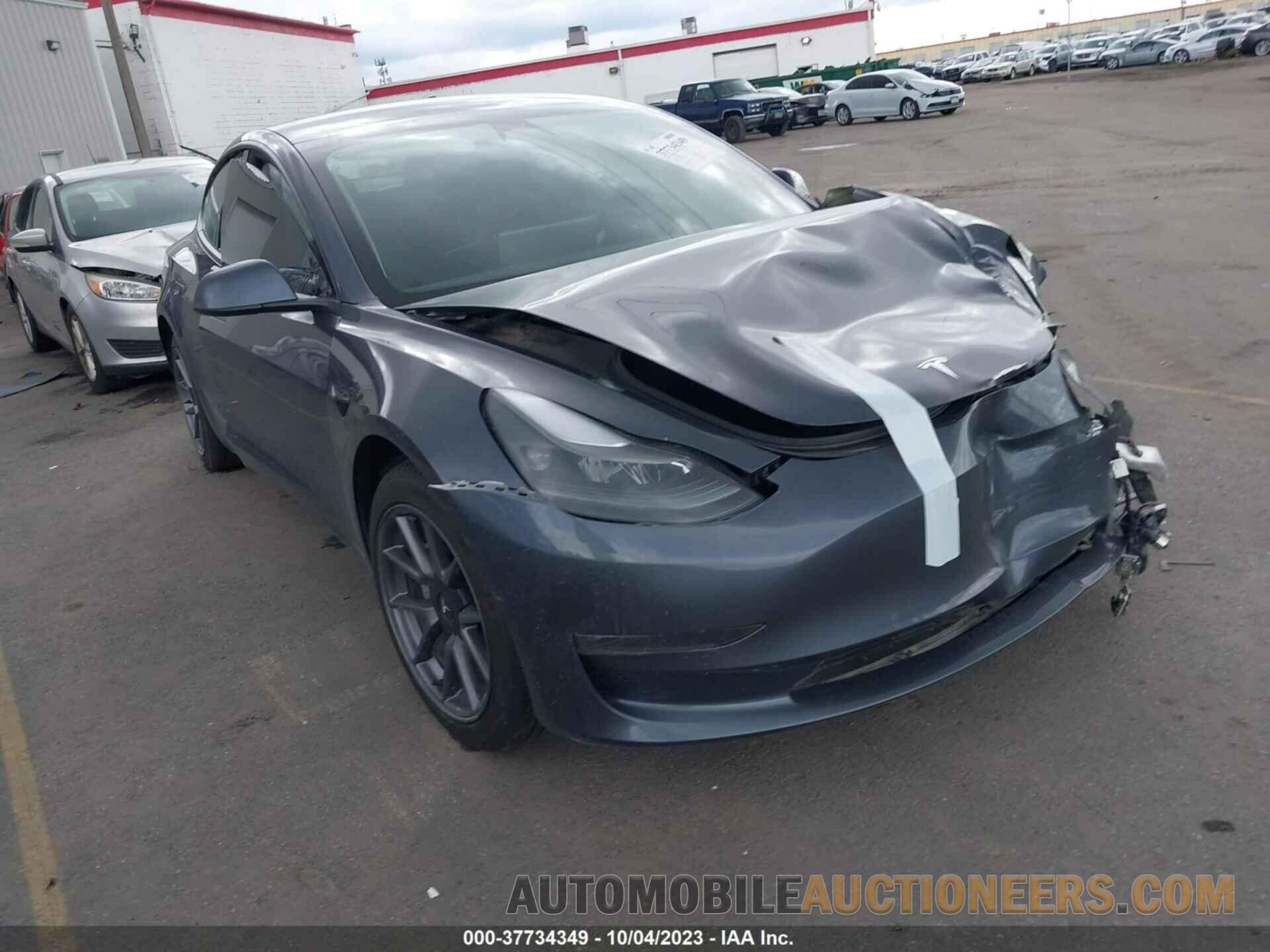 5YJ3E1EB9NF249145 TESLA MODEL 3 2022