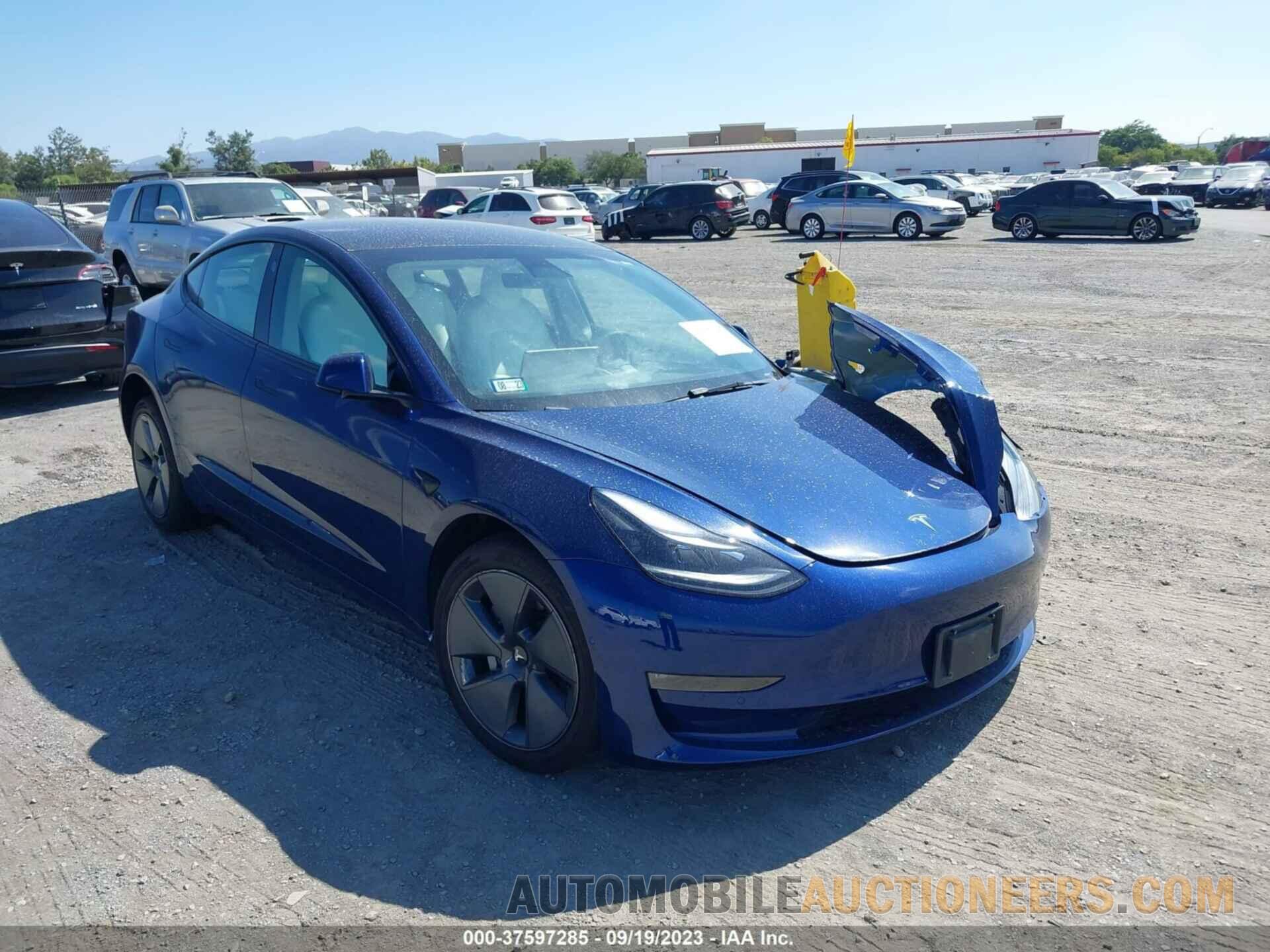 5YJ3E1EB9NF251624 TESLA MODEL 3 2022