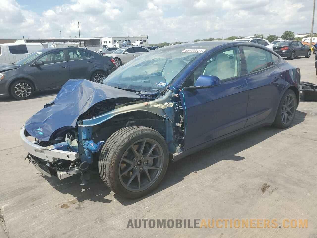 5YJ3E1EB9NF263658 TESLA MODEL 3 2022