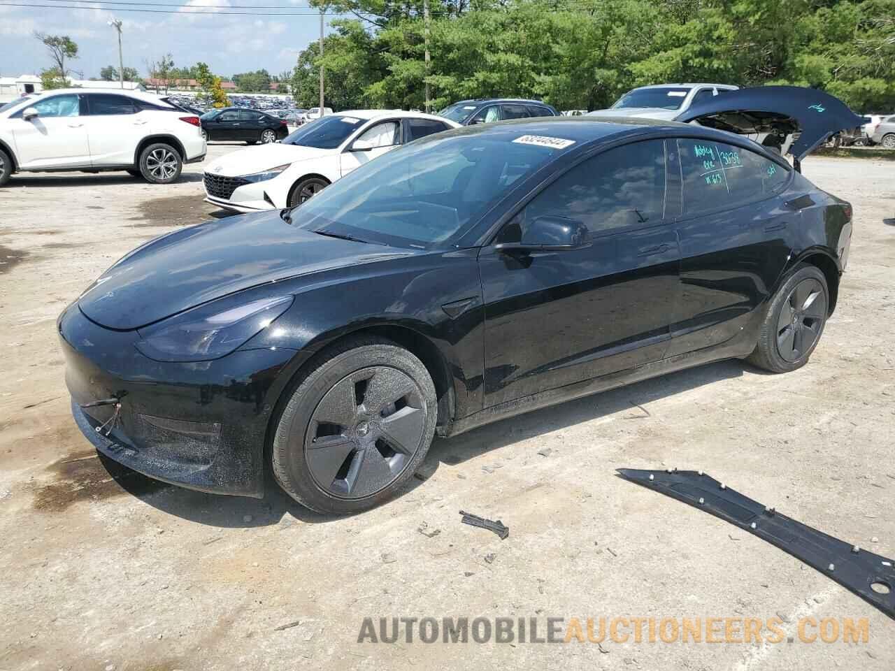 5YJ3E1EB9NF273431 TESLA MODEL 3 2022