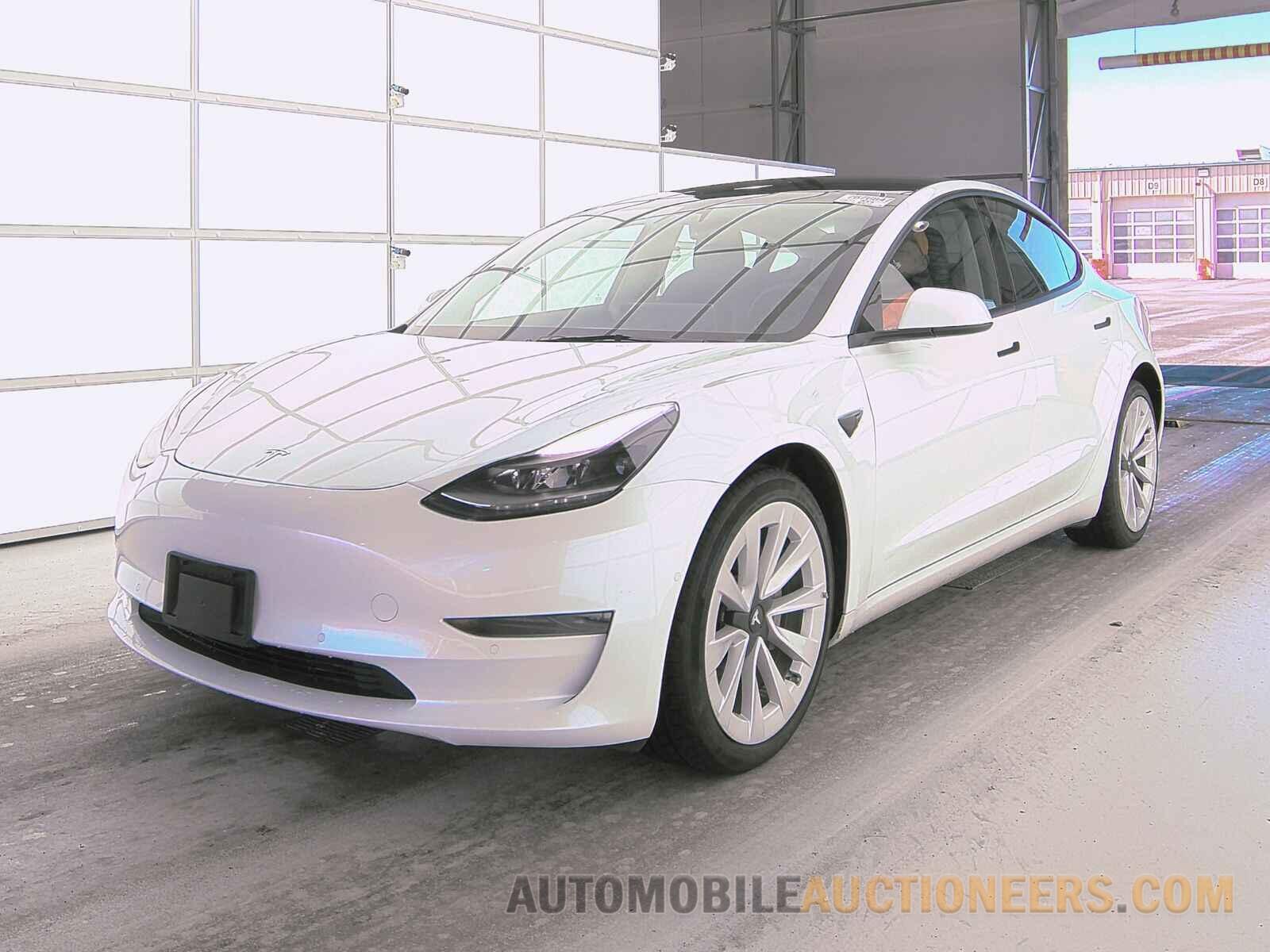 5YJ3E1EB9NF288091 Tesla Model 3 2022