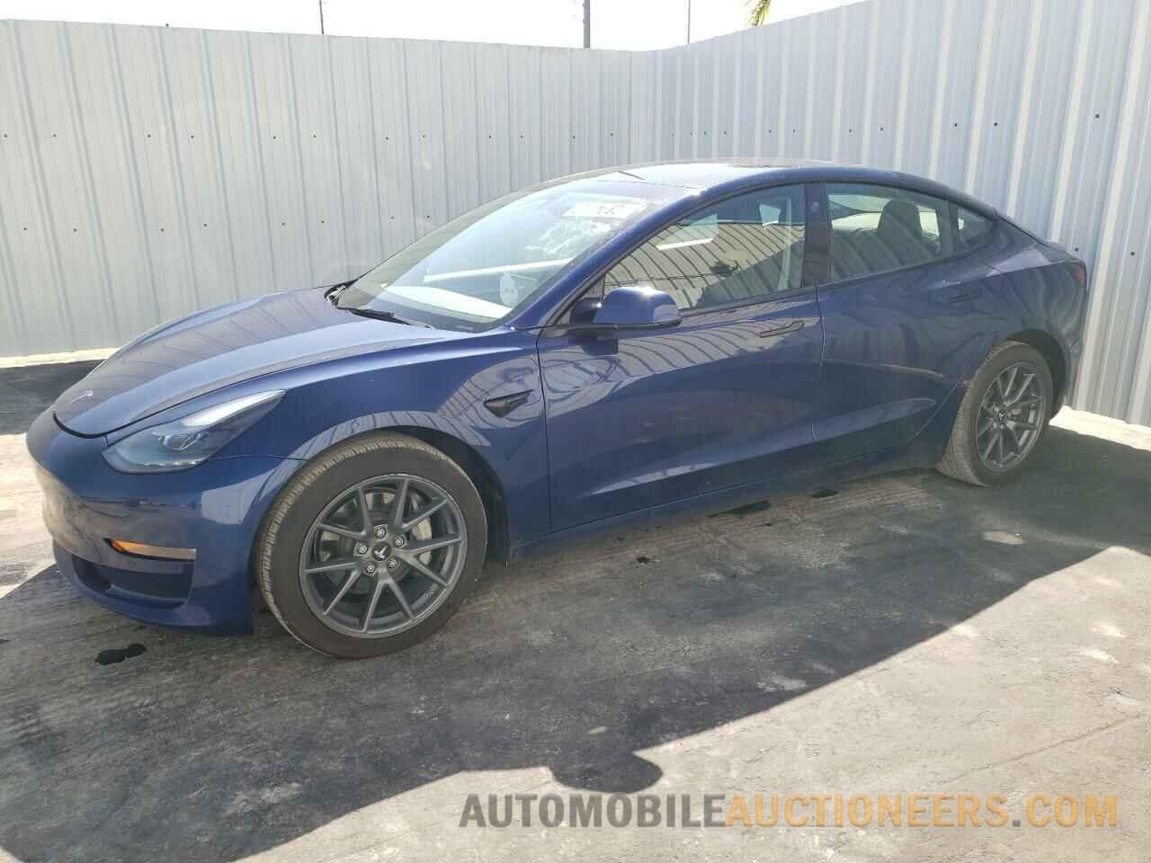 5YJ3E1EB9NF288446 TESLA MODEL 3 2022