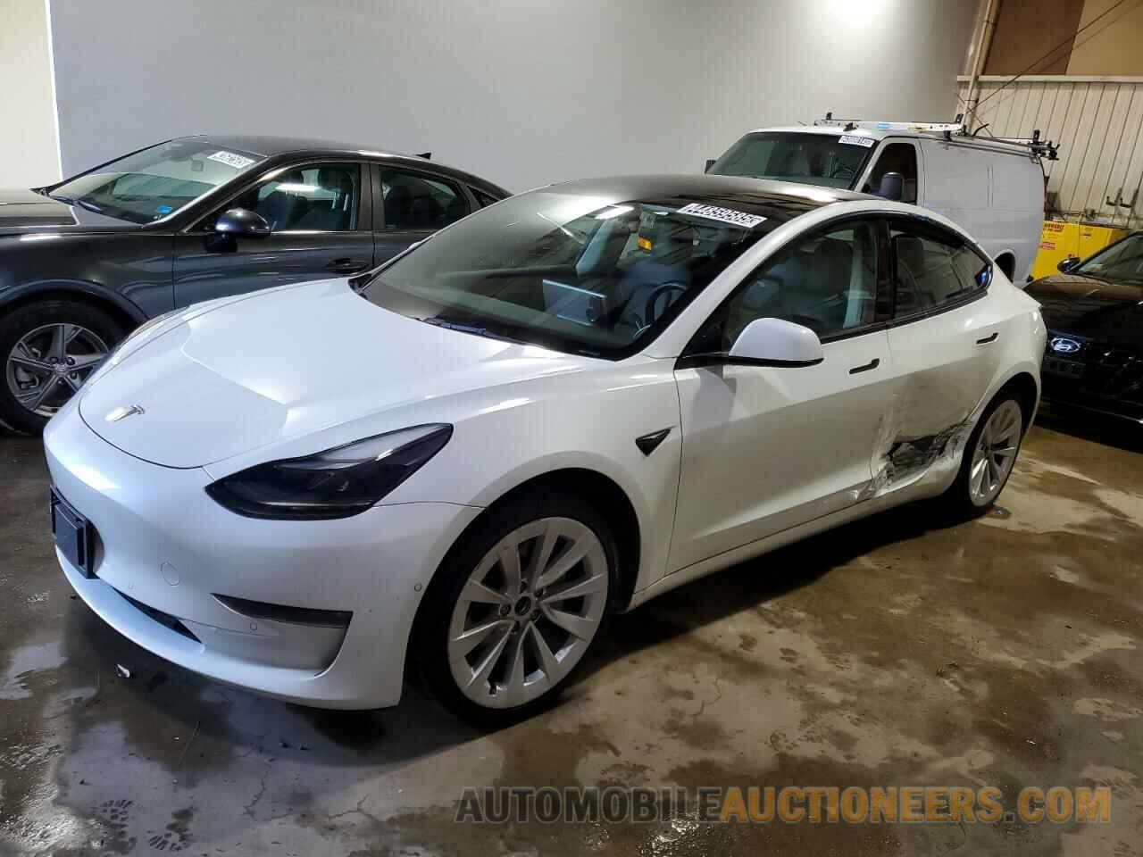 5YJ3E1EB9NF289743 TESLA MODEL 3 2022