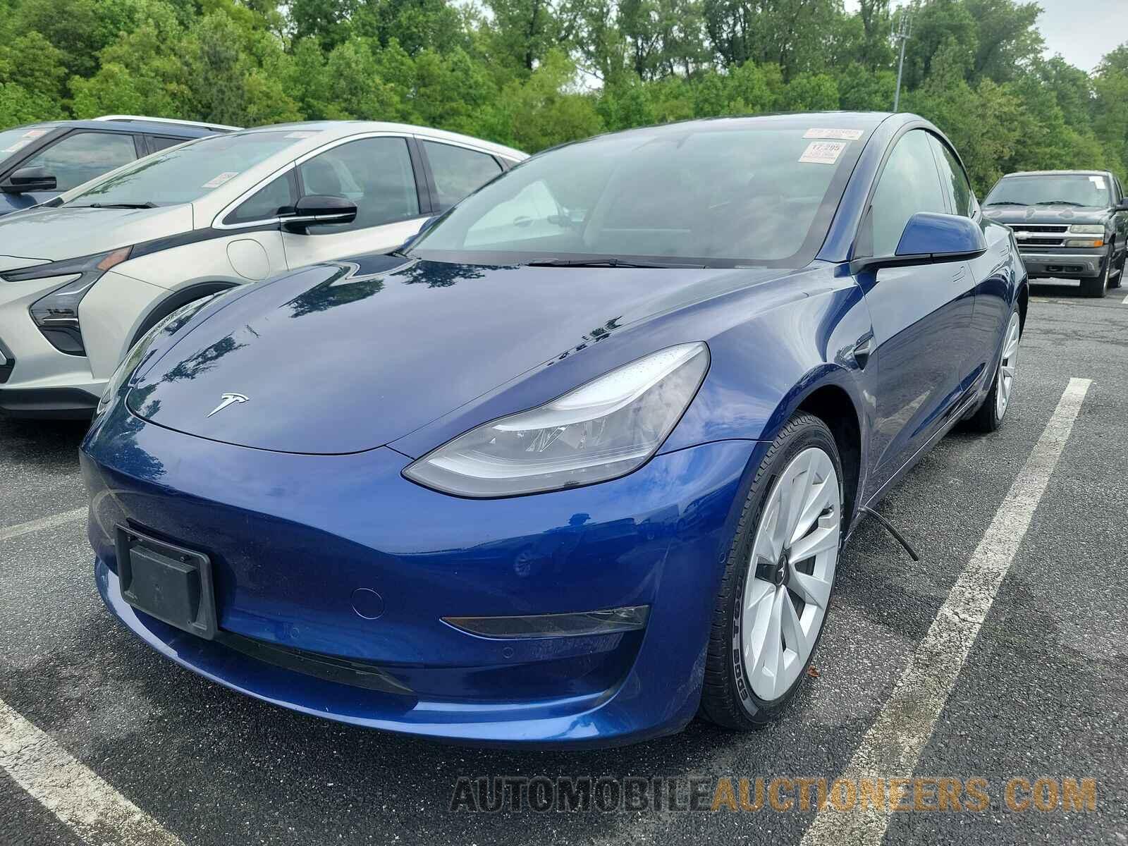 5YJ3E1EB9NF290553 Tesla Model 3 2022