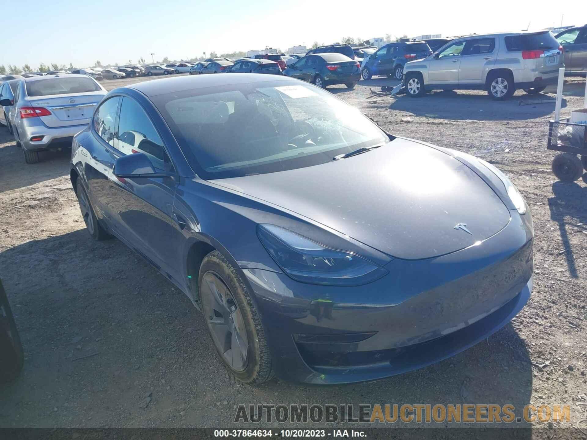 5YJ3E1EB9NF340142 TESLA MODEL 3 2022