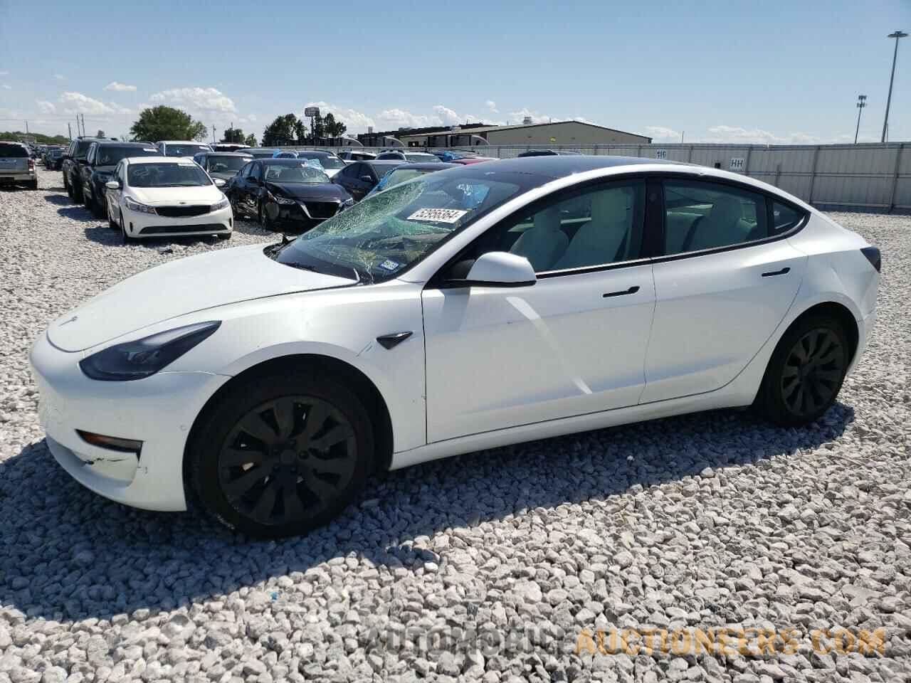 5YJ3E1EB9NF343154 TESLA MODEL 3 2022