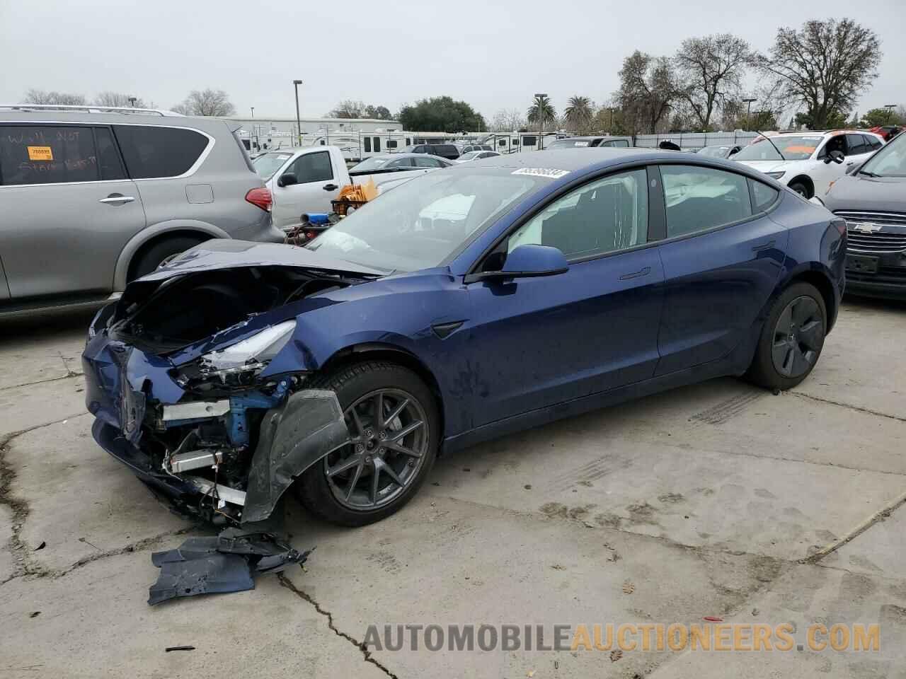 5YJ3E1EB9NF360455 TESLA MODEL 3 2022