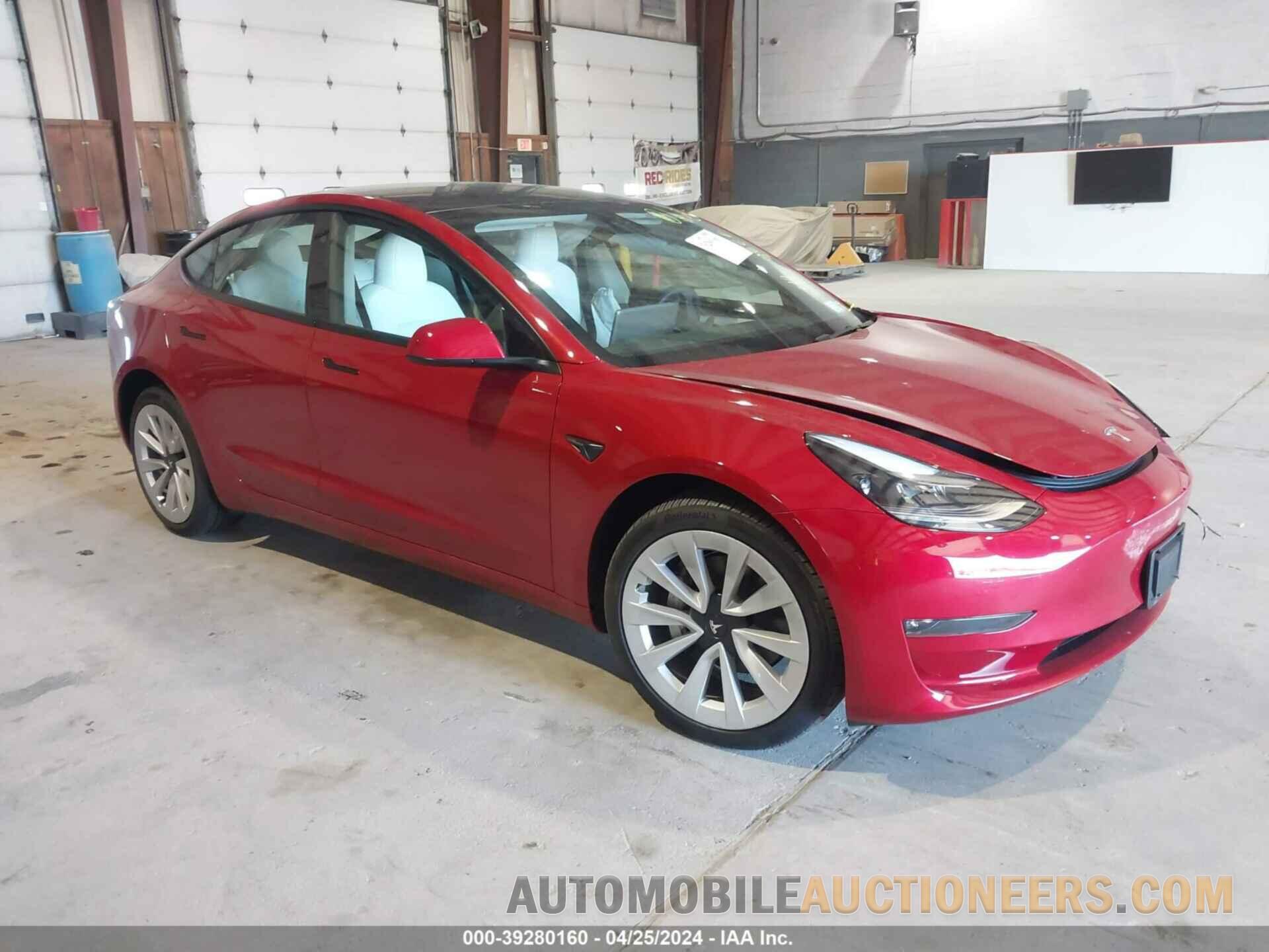 5YJ3E1EB9PF591956 TESLA MODEL 3 2023