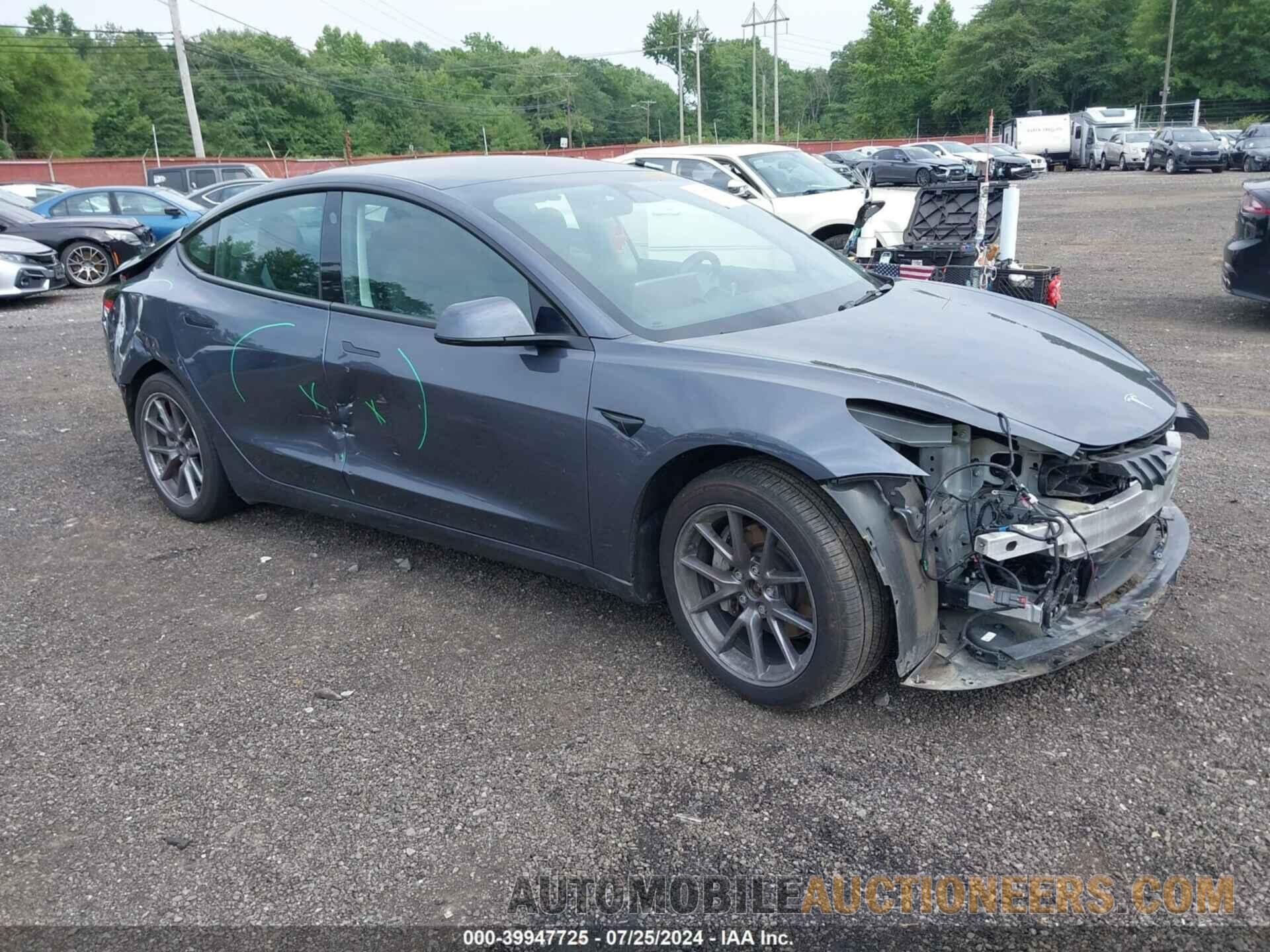 5YJ3E1EB9PF707835 TESLA MODEL 3 2023